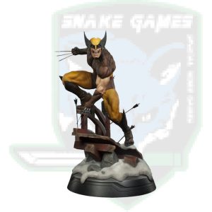 Figurine Wolverine Brown Costume Premium Format Statue