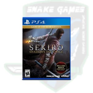 SEKIRO: Shadows Die Twice Jeu PS4 Game Of The Year Edition