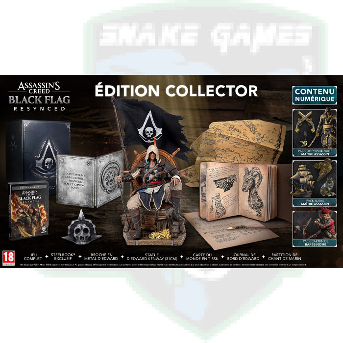 Assassin’s Creed Black Flag Resynced Edition collector (PS5)