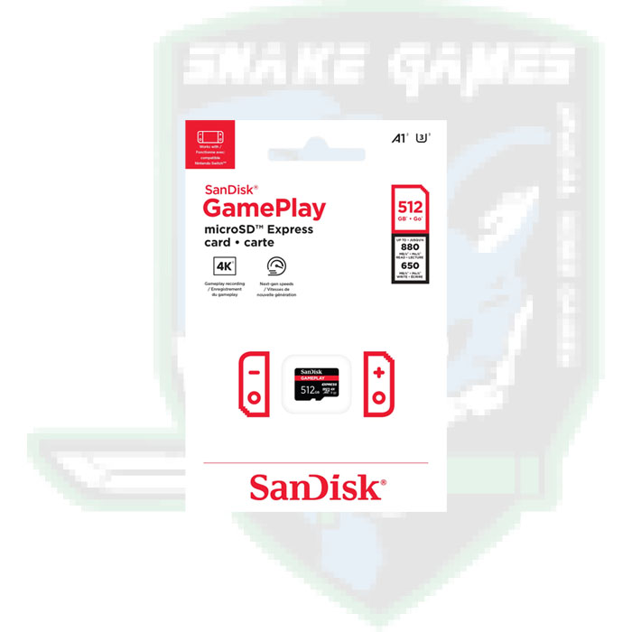 Carte microSD Express SANDISK - 512 Go