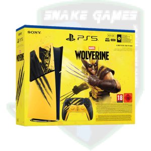 Console PS5 Digital - Édition limitée Marvel's Wolverine Jaune combat