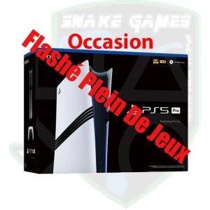 Console PlayStation 5 Pro Occasion Flashé Avec Plein De Jeux Garantie 2 Mois