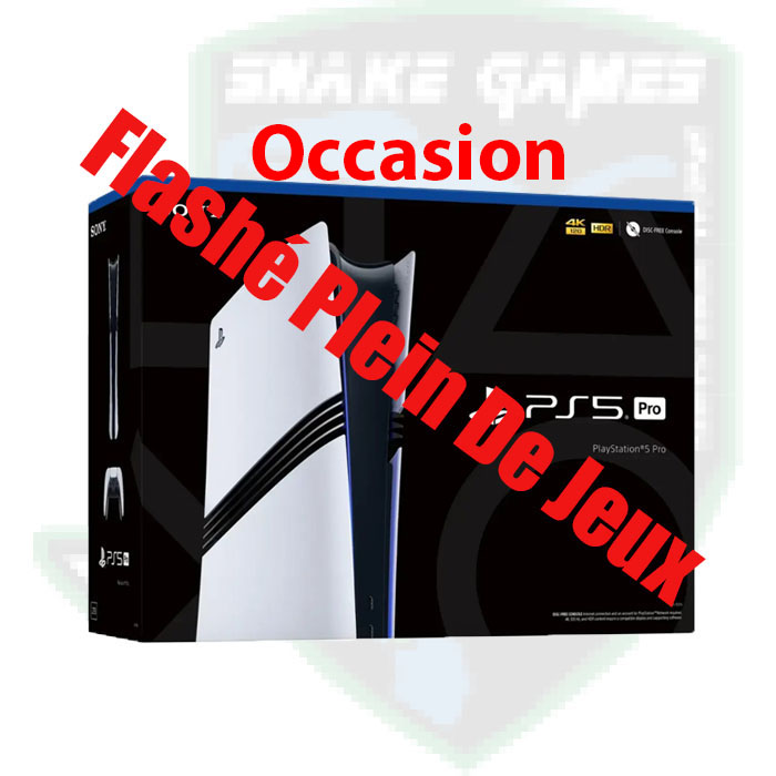 Console PlayStation 5 Pro Occasion Flashé Avec Plein De Jeux Garantie 2 Mois